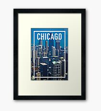 CHICAGO FRAME Framed Print