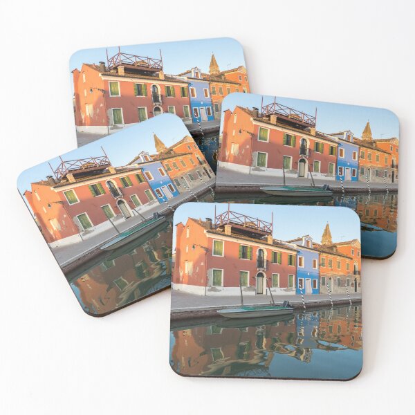 Item preview, Jewel-toned Island - Isola di Burano Silky Canal Ripples and a Signature Altanella designed and sold by Georgia Mizuleva.
