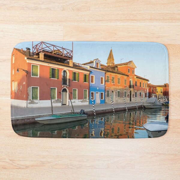Item preview, Jewel-toned Island - Isola di Burano Silky Canal Ripples and a Signature Altanella designed and sold by Georgia Mizuleva.