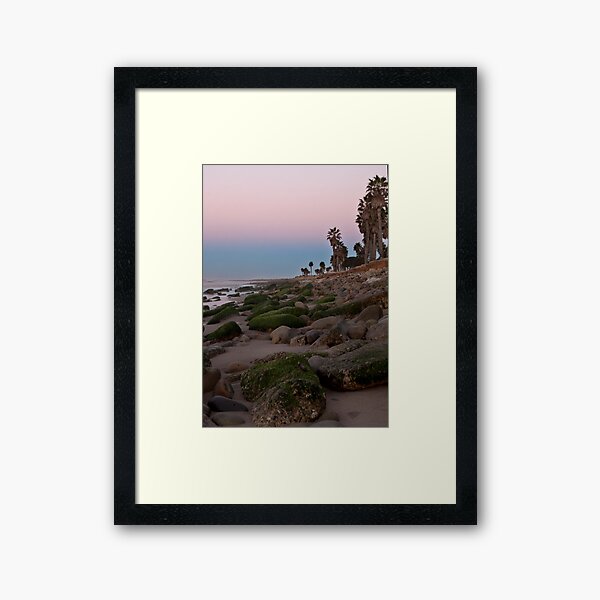 Ventura Beach morning Framed Art Print