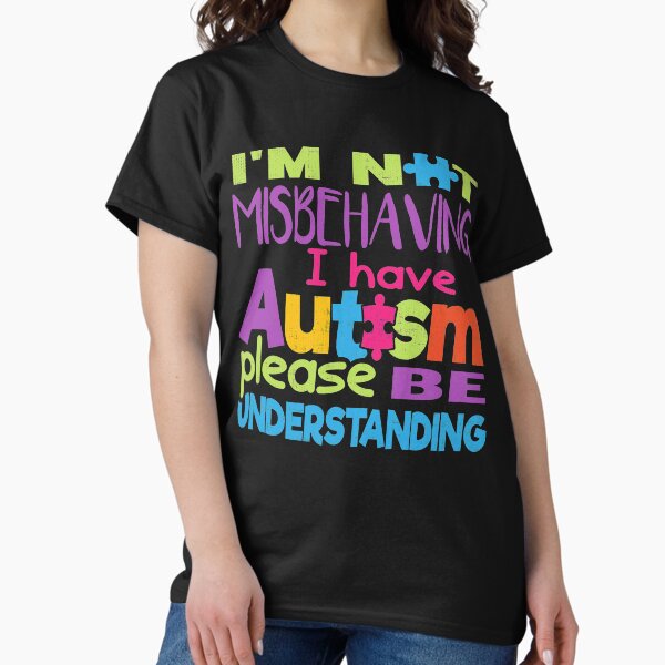 Item preview, I'm not misbehaving - I have autism - Puzzle Piece Logo designed and sold by ozal.
