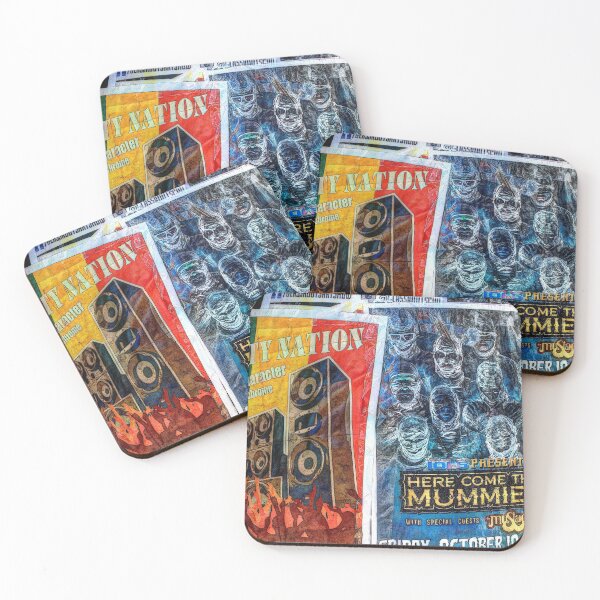 Item preview, Here Come the Mummies designed and sold by wiscbackroadz.