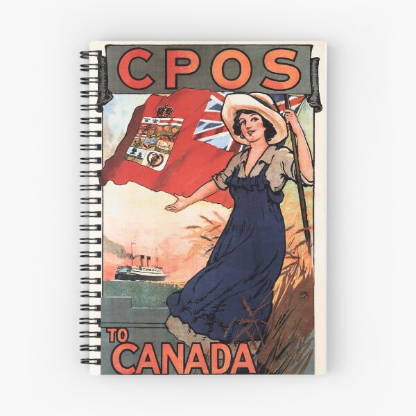 Item preview, CPOS To Canada and United States Vintage Cruise Ship Advertisement designed and sold by retroposters.