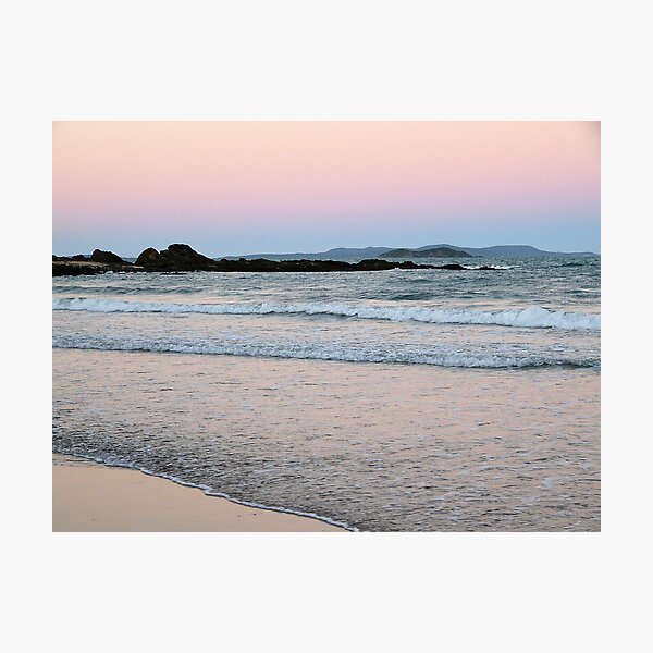 Item preview, Dusk over Great Keppel Island designed and sold by elsha.