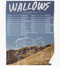 UNOFFICAL Wallows 2019 Tour Poster Poster