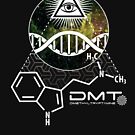 Trippy DMT molecule psychedelic by TheEP