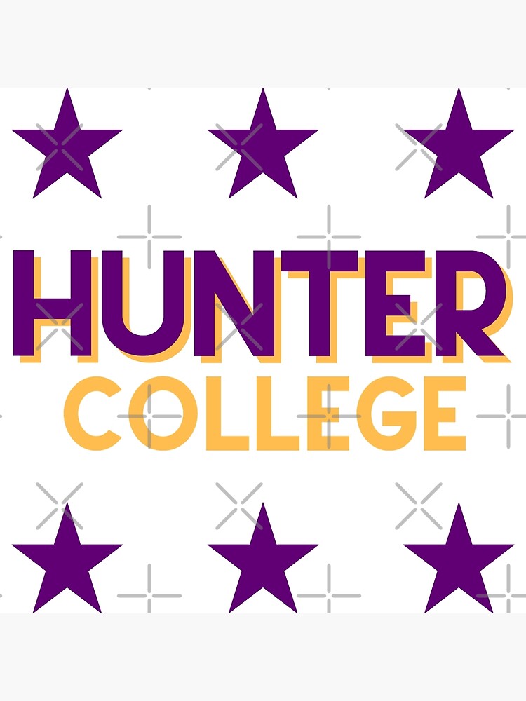 "Hunter College" Poster by Leilasayan Redbubble