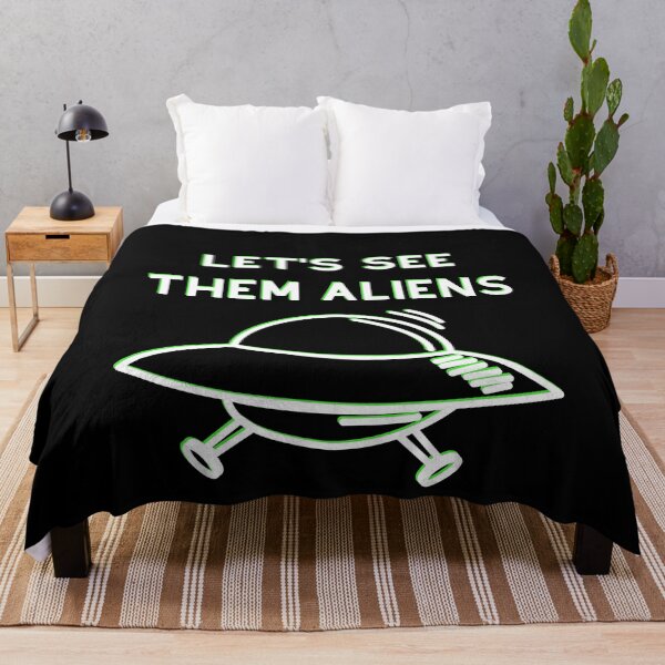 Item preview, Copy of Let's See Them Aliens (White & Green) designed and sold by spoeg.