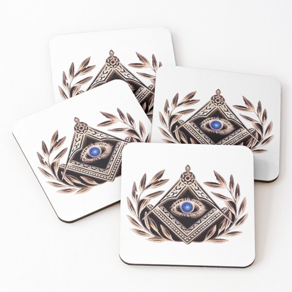 Item preview, Wreathed Freemasonry Emblem designed and sold by Lawrence Baird.