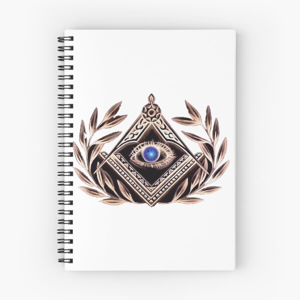 Item preview, Wreathed Freemasonry Emblem designed and sold by Lawrence Baird.