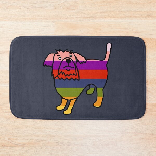 Item preview, Rainbow Fergus the Dog designed and sold by ellenhenry.