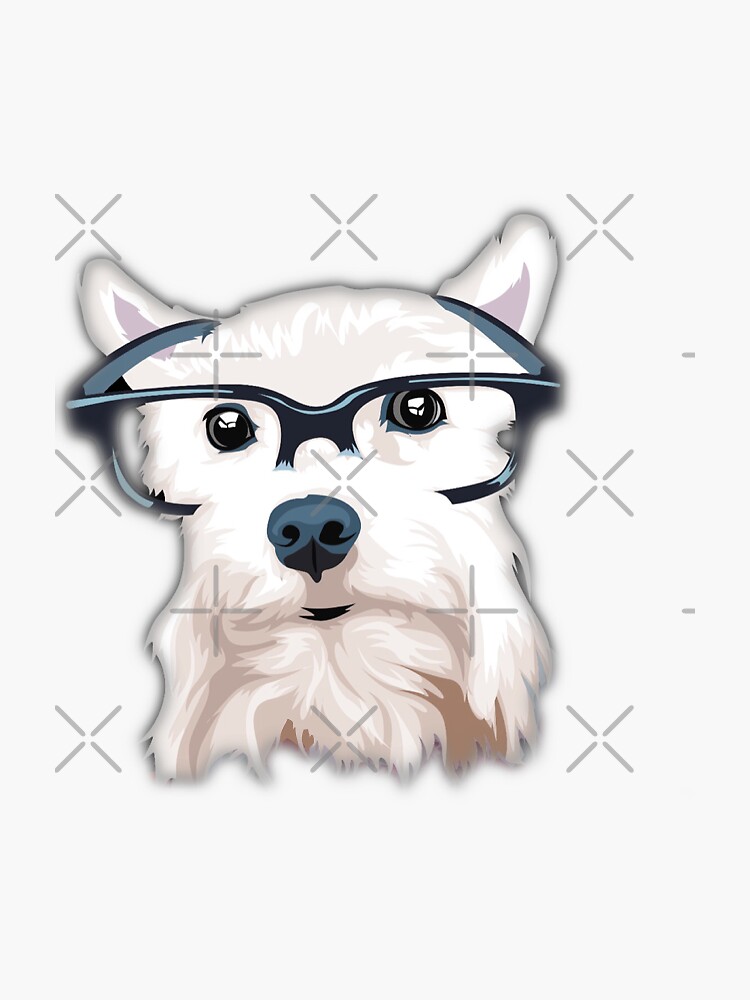 Hipster Dog by comewagalong