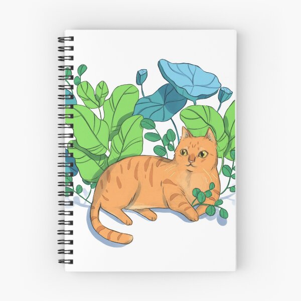 Item preview, Kitty throygh the leaves designed and sold by HelloTazzina.
