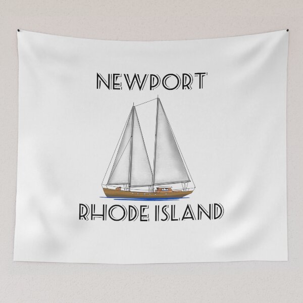 Artikelvorschau, Newport Rhode Island Sailing entworfen und verkauft von BailoutIsland.