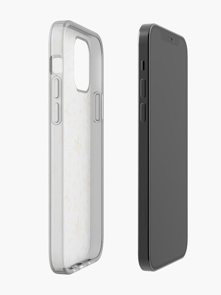 Alternate view of Sand and Starfish Repeating Watercolor Pattern iPhone Case & Cover