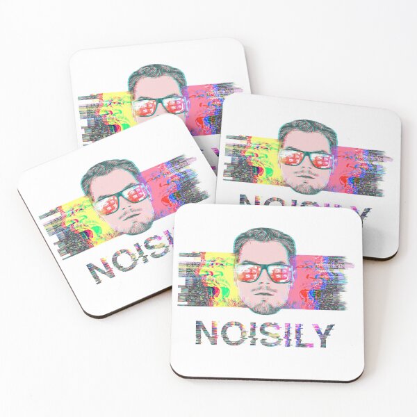 Item preview, Glitch scream with text Noisily designed and sold by prostorina.