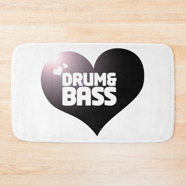 Item preview, DRUM & BASS HEART designed and sold by SHARMO.