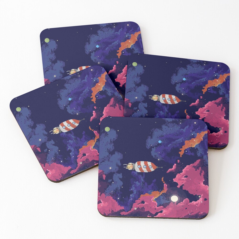 Item preview, Coasters (Set of 4) designed and sold by HelloTazzina.