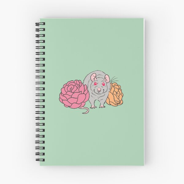 Item preview, Rat and Roses Marten designed and sold by Holly Wells . Sweet Illustrations.