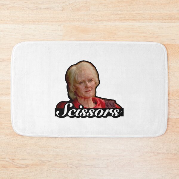 Item preview, Winona as an old lady saying “Scissors” designed and sold by Cuttintees.