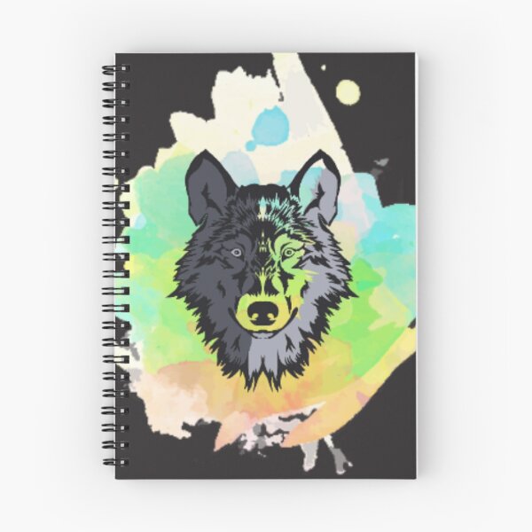 Item preview, Colorful Wolf designed and sold by Valina Moon Creations.