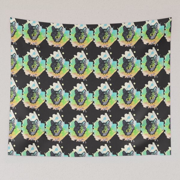 Item preview, Colorful Wolf designed and sold by Valina Moon Creations.