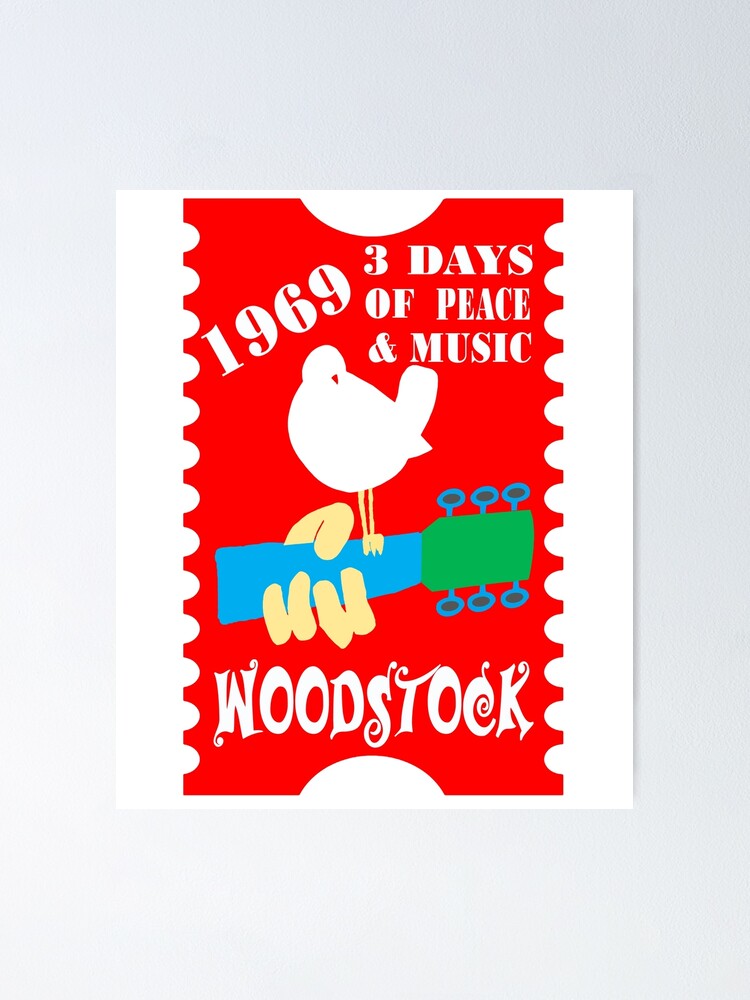 Vintage Woodstock buy Ticket