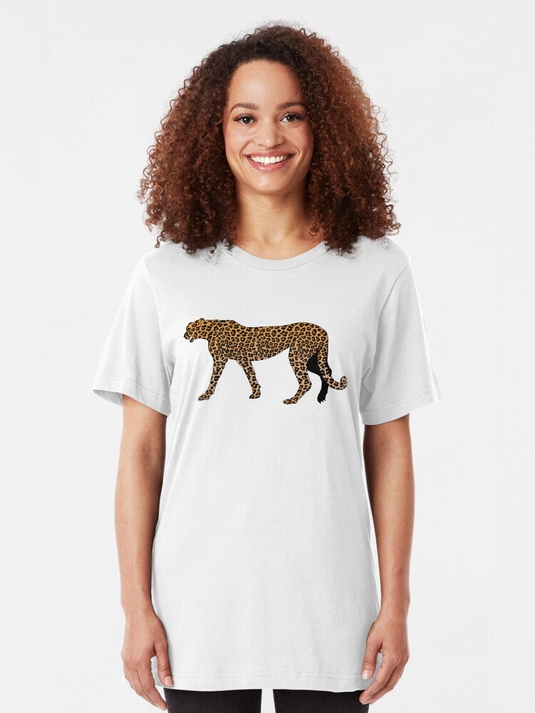Alternate view of Leopard print Slim Fit T-Shirt