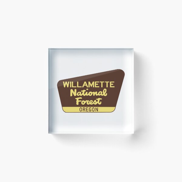 Item preview, Willamette National Forest Oregon Park  designed and sold by DESTINATIONS DECAL.