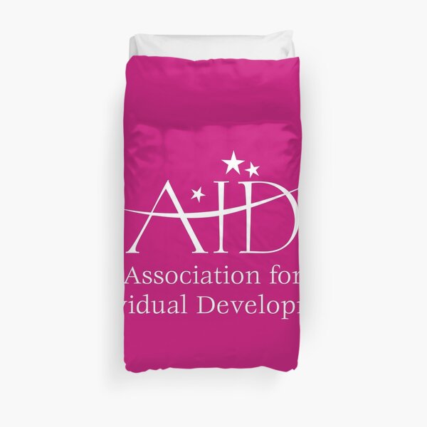 Association for Individual Development (WHITE) Duvet Cover