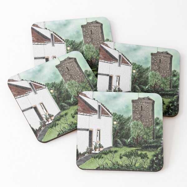 Item preview, Dysart in Fife, Scotland: The "Hie Gait" and "St Serf's Tower" [Colour] designed and sold by Grant Wilson.