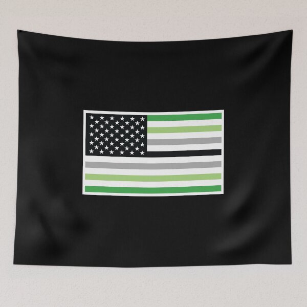 Item preview, Aromantic Pride Flag designed and sold by ShowYourPRIDE.