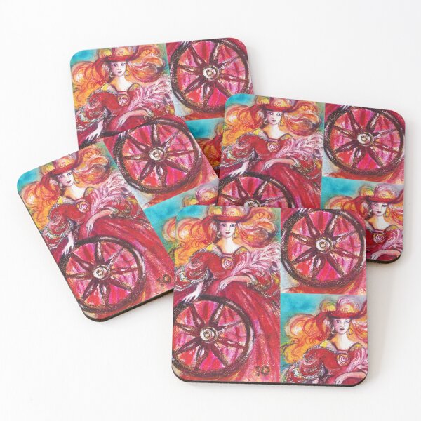 Item preview, TAROTS OF THE LOST SHADOWS / THE  WHEEL OF FORTUNE by Bulgan Lumini designed and sold by BulganLumini.