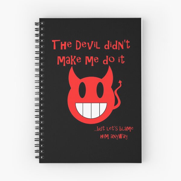 Item preview, The devil's to blame designed and sold by SifRants.
