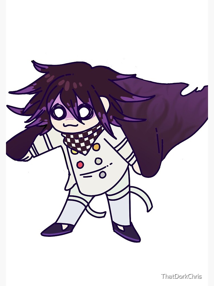 "chibi kokichi" Spiral Notebook by ThatDorkChris | Redbubble