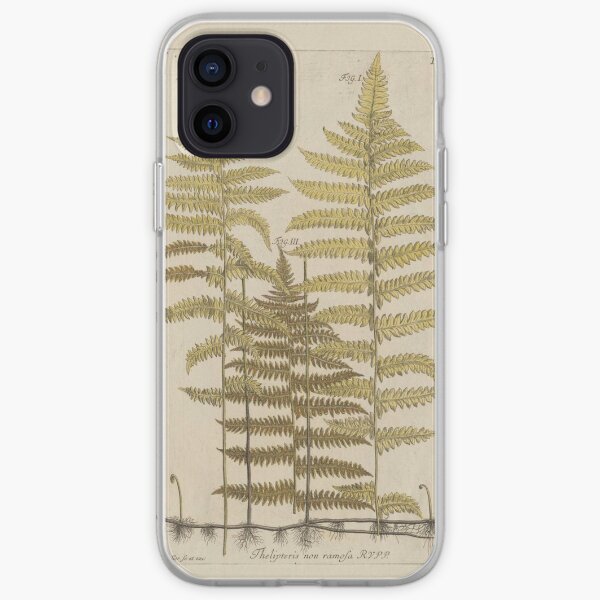 Vintage Fern Botanical iPhone Soft Case