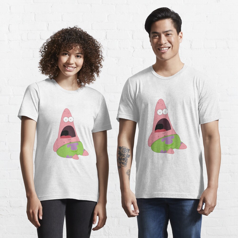 Patrick Star Gasping T Shirt For Sale By Dpasquarello419 Redbubble