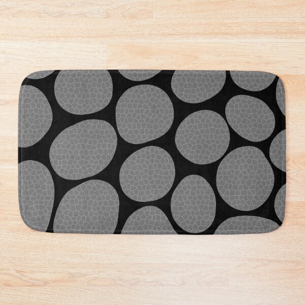 Item preview, Grey on Black Abstract Pattern designed and sold by Whoopsidoodle.