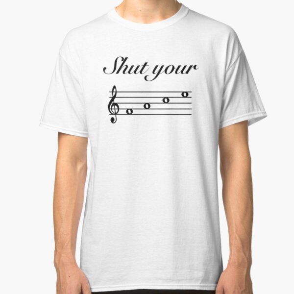 Funny Music Design Classic T-Shirt