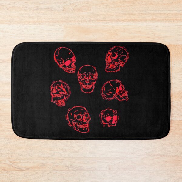 Item preview, Red Electric Skulls designed and sold by WiseWitch.