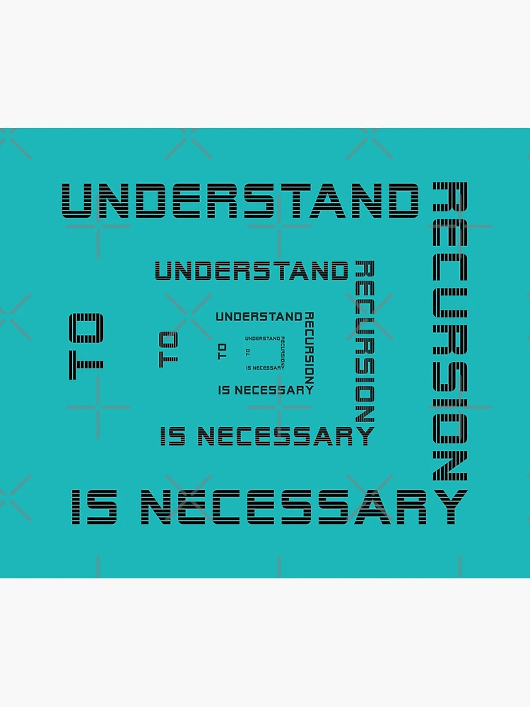 Thumbnail 3 of 3, Poster, Recursion - multiple designed and sold by wagnerps.