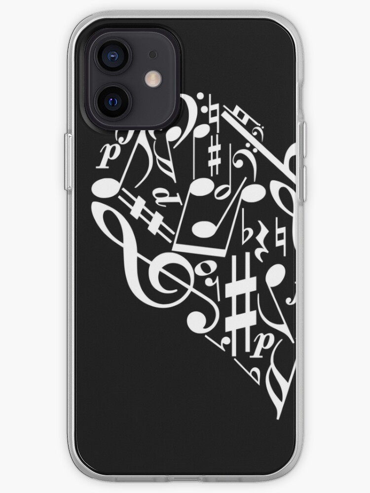 Music Heart Iphone Case Cover By Adiosmillet Redbubble