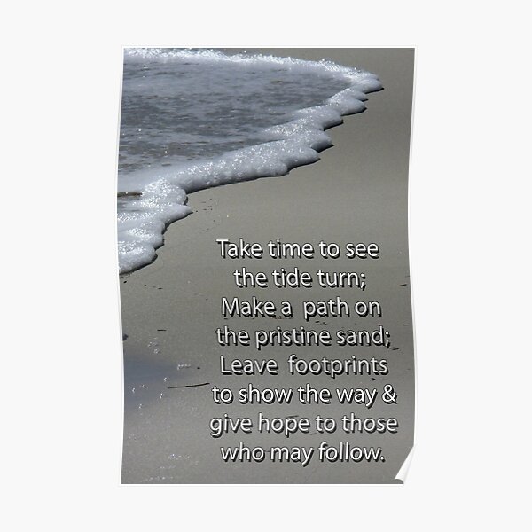 Take time inspiration Poster