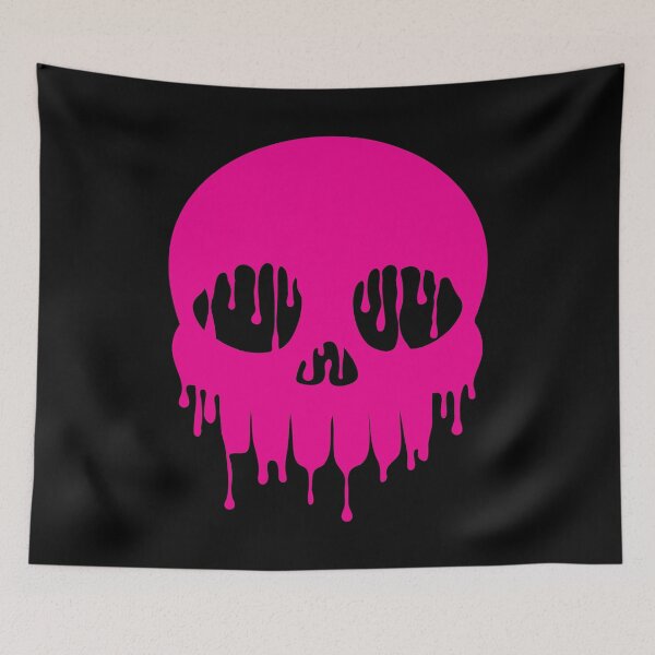 Item preview, Dripping Skull PINK designed and sold by Zethinova.