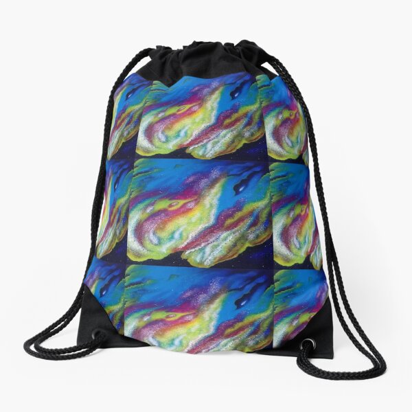 Phoenix Rising Drawstring Bag