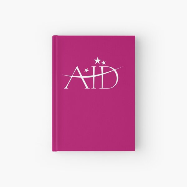 AID Logo (WHITE) Hardcover Journal