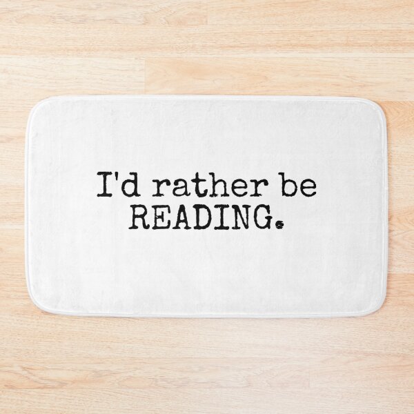 Item preview, I would rather be reading stickers designed and sold by MadEDesigns.