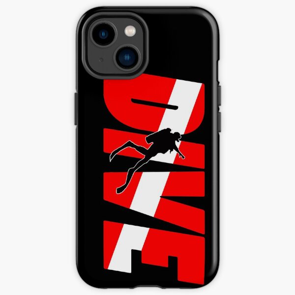 DIVE Diver Down Flag Scuba Diving Men or Women Gift iPhone Tough Case