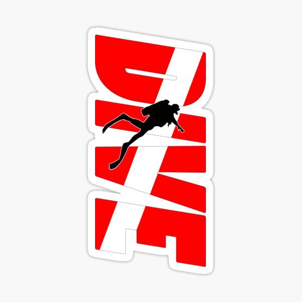Item preview, DIVE Diver Down Flag Scuba Diving Men or Women Gift  designed and sold by TmoT.