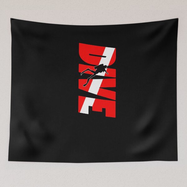 Item preview, DIVE Diver Down Flag Scuba Diving Men or Women Gift  designed and sold by TmoT.